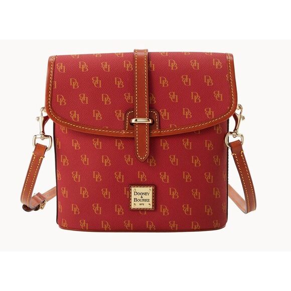 NWT~Dooney & Bourke Red Large Greta Holly Bag~$268 Retail Value - Picture 4 of 4